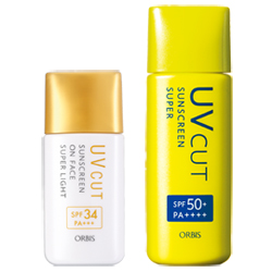 金夏夏-黃金防曬雙星組-透妍防曬隔離霜極清爽型+極緻抗陽防曬露