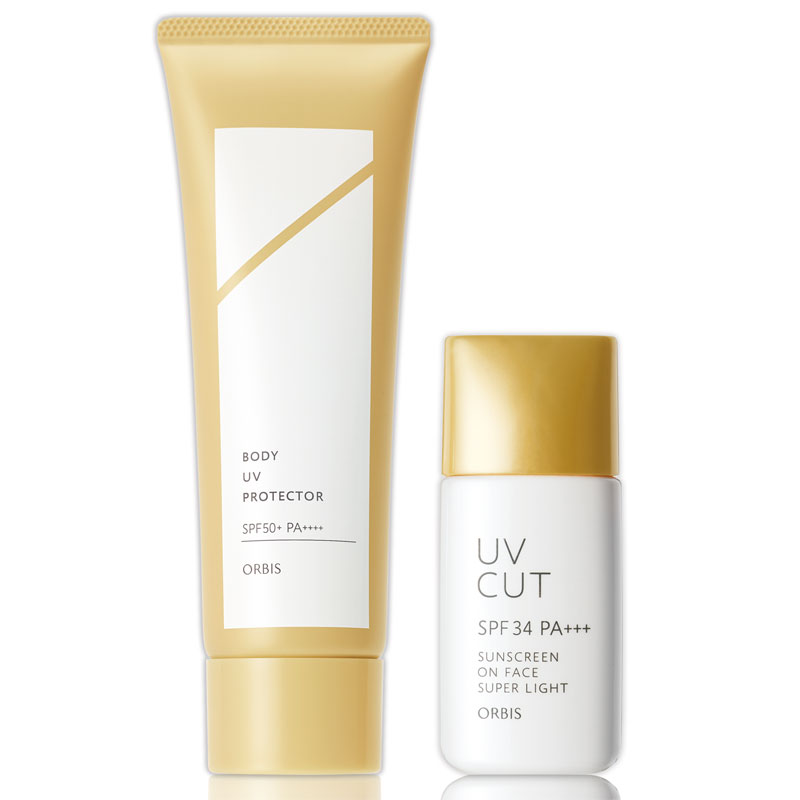 極緻抗陽防曬水凝乳 + 透妍光肌隔離霜極清爽型