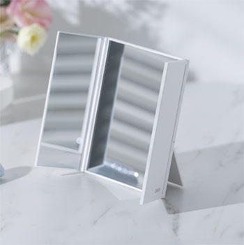 ORBIS摺疊三面美妝鏡