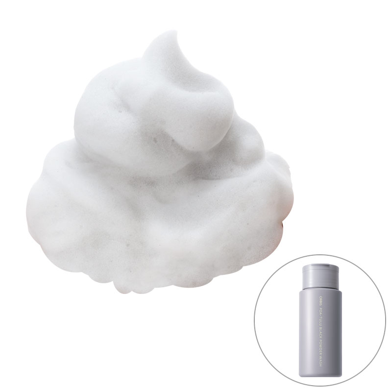 徒手也能搓出綿密的炭色泡泡